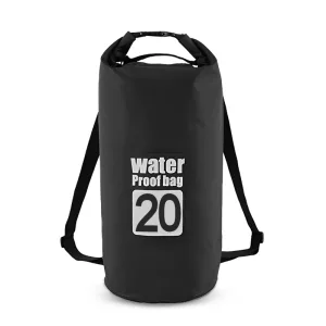 Schwimmen Trockenbeutel/Rucksack - 20L Schwarz