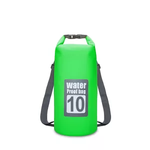 Schwimmen Trockenbeutel/Rucksack - 10L Grün