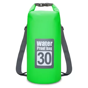 Schwimmen Trockenbeutel/Rucksack - 30L Grün