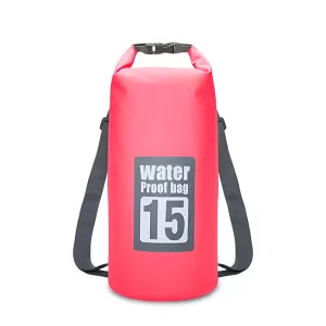 Schwimmen Trockenbeutel/Rucksack - 15L Rosa