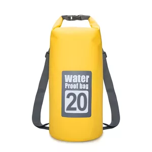 Schwimmen Trockenbeutel/Rucksack - 20L Gelb