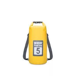 Schwimmen Trockenbeutel/Rucksack - 5L Gelb