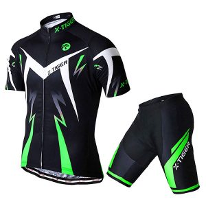 HERREN-RADANZUG “X-PRO” – RADSPORT-SET GRÜN