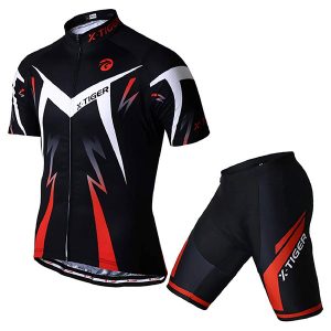 HERREN-RADANZUG “X-PRO” – RADSPORT-SET ROT