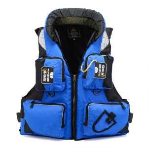 Kajak-Schwimmweste Schwimmhilfe - Blau, XXL