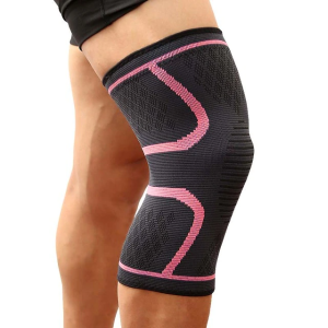 Kniestütze Zum Laufen, Gehen Und Radfahren - Rosa, L