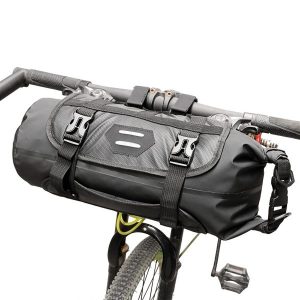 Wasserdichte Fahrradlenkertaschen - Stil 1 Schwarz 15L