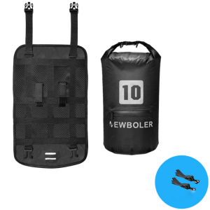 Wasserdichte Fahrradlenkertaschen - Stil 2 Schwarz 10L