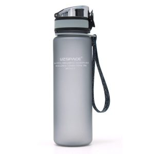 Sport-Wasserflasche - 1000ml, Grau