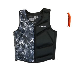 Schwimmwesten - 2XL Schwarz-Blatt