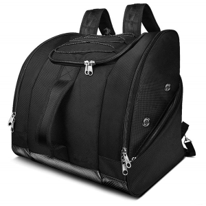 Skischuhsack Wasserdichter Rucksack - Schwarz