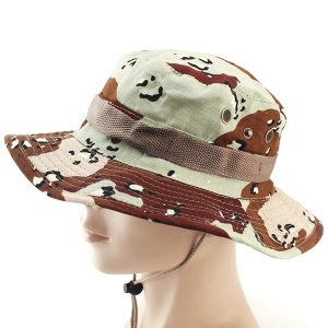 Camouflage Sonnenschutz Angelhut für Draußen
