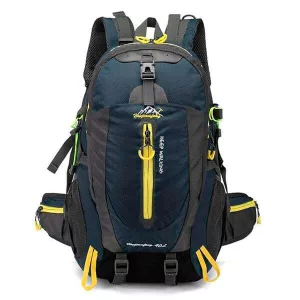 Wasserdichter Kletterrucksack Campingtasche - Marineblau