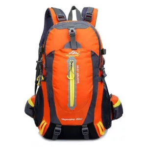 Wasserdichter Kletterrucksack Campingtasche - Orange