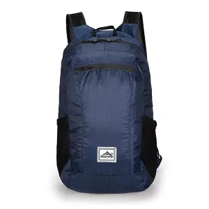 Faltbarer Reiserucksack Outdoor-Tasche - Blau