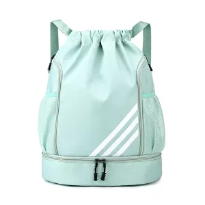 Fußball-Rucksack Sporttasche - Grün