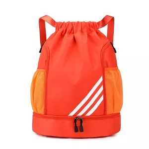 Fußball-Rucksack Sporttasche - Orange