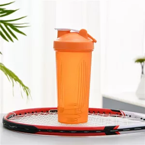 Protein Shaker Flasche für Fitnessstudio - Orange