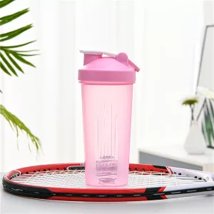 Protein Shaker Flasche für Fitnessstudio - Rosa