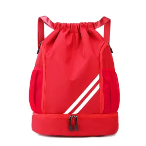 Fußball-Rucksack Sporttasche - Rot