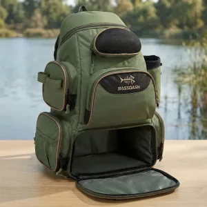 fishing backpack, fishing bag, fishing tackle bag, tackle backpack, tactical backpack, lightweight backpack